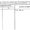 National Advisory Committee Building-Invitations to N.A.C. Chairmen & N.Y.St.Mem.Acceptances 11/22/38