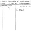 National Advis. Committee Building-Invitations to Women's Act. A.C. and Met. Subcommittees-Regrets