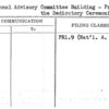 National Advisory Committee Building - Program for the Dedicatory Ceremonies 11/22/38