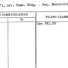 Nat'l. Adv. Comm. Bldg. - Req. Membership Cards