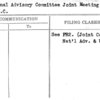 National Advisory Committee Joint Meeting with W.A.A.C.