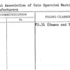 National Association of Coin Operated Machine Manufacturers