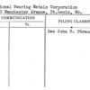 National Bearing Metals Corporation