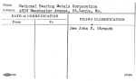 National Bearing Metals Corporation
