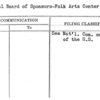 National Board of Sponsors-Folk Arts Center