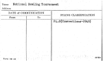 National Bowling Tournament