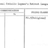 National Catholic Laymen's Retreat League