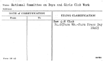 National Committee on Boys and Girls Club Work