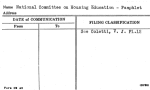 National Committee on Housing Education - Pamphlet