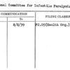 National Committee for Infantile Paralysis