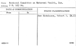 National Committee on Maternal Health, Inc.