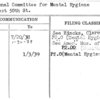 National Committee for Mental Hygiene