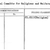 National Committe for Religious and Welfare Recovery