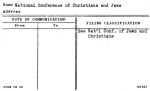 National Conference of Christians and Jews