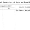 National Conservatory of Music and Dramatic Art