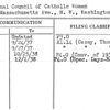 National Council of Catholic Women