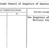 National Council of Daughters of America
