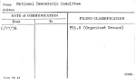 National Democratic Committee