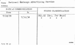 National Exchange Advertising Service