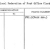 National Federation of Post Office Clerks