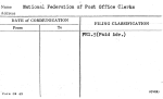 National Federation of Post Office Clerks