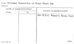 National Federation of Press Women Day
