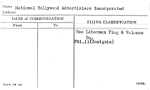 National Hollywood Advertisiers Incorporated