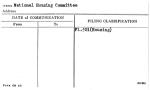 National Housing Committee