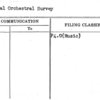 National Orchestral Survey