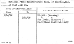 National Piano Manufacturers Assn. of America, Inc.