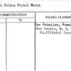 National Police Pistol Match