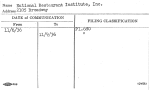 National Restaurant Institute, Inc.