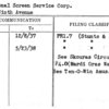 National Screen Service Corp.
