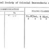National Society of Colonial Descendants of America