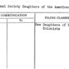 National Society Daughters of the American Colonists
