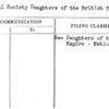 National Society Daughters of the British Empire