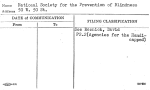 National Society for the Prevention of Blindness