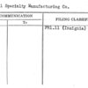 National Specialty Manufacturing Co.