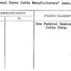 National Terra Cotta Manufacturers' Assn.