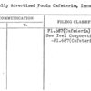 Nationally Advertised Foods Cafeteria, Incorporated