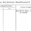 Naylon, Mary Katherine (Miss) (President)