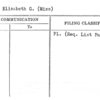 Neal, Elizabeth G. (Miss)