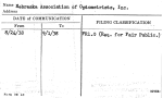 Nebraska Association of Optometrists, Inc.
