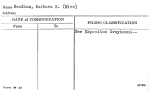 Needham, Barbara E. (Miss)