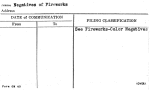 Negatives of Fireworks