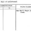 Negro Hall of Achievement