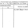 Negro Participation, -Summary-Considerations of the Problem of -- by The Committee on Theme of The Board of Design