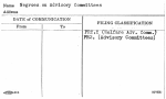 Negroes on Advisory Committees