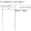 Nesbitt, Champion M. (Jr.) (Mrs.)