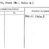 Nesbitt, Frank (Mrs. Nelle M.)